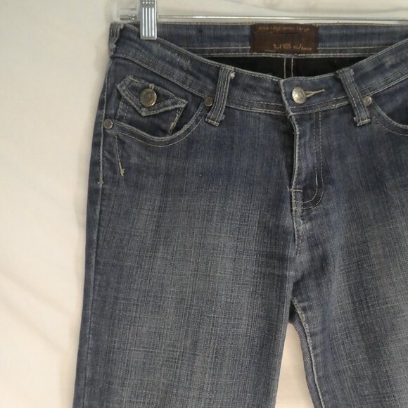 UB JEANS - Urban Behavior | size 26 | Wide Leg | Blue Denim / Jeans - Picture 3 of 16